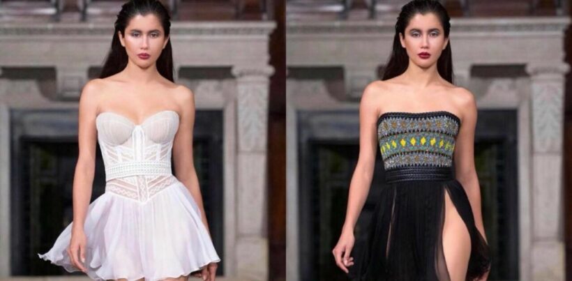 ปังมาก!! ปู ไปรยาเดินแบบใน London Fashion Week | The Thaiger