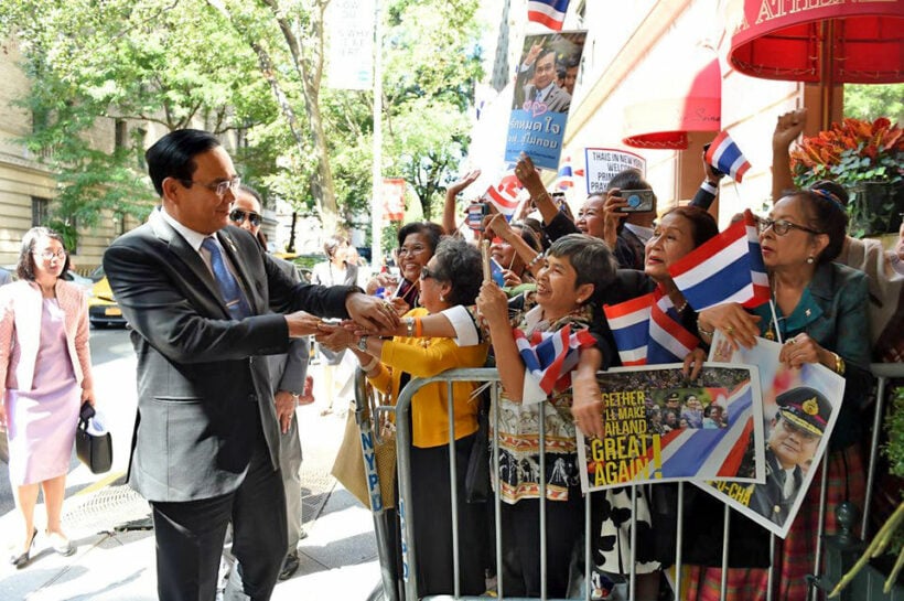 Prayut meets up with Thai expats in New York ahead of UN meetings today | News by Thaiger