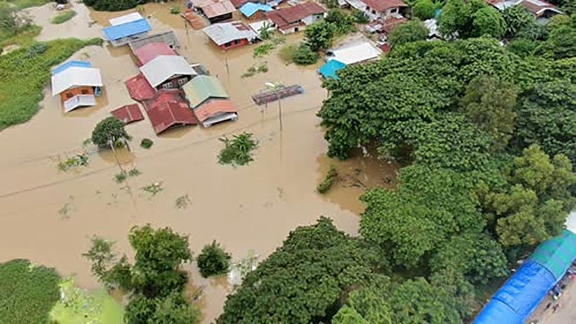 Governor declares flood disaster zones in Ubon Ratchathani