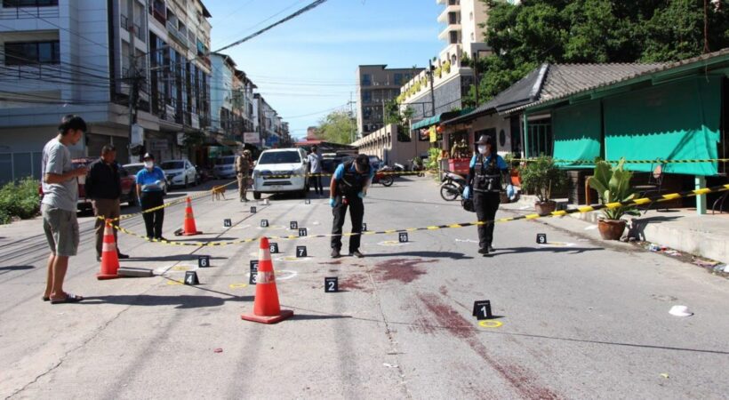 Two men seriously injured in early morning shoot-out at Pattaya nightclub