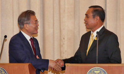 The Thai charm-offensive on the South Korean President | The Thaiger