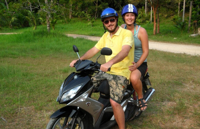 Renting a motorbike in Thailand? Have a valid license.