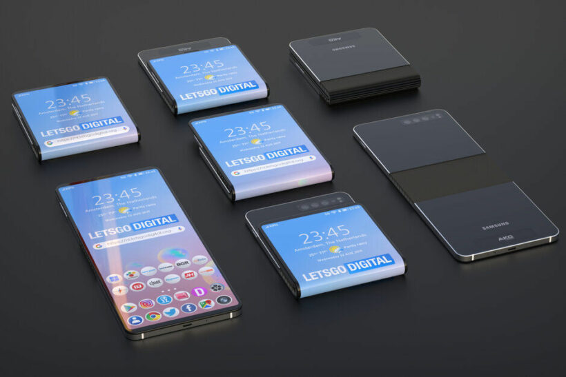Samsung ซุ่มพัฒนา ‘มือถือพับ’ ได้รุ่นใหม่ คล้าย Motorola Razr | The Thaiger