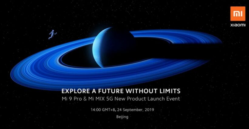 Xiaomi เตรียมจัดงานเปิดตัว Mi 9 Pro และ Mi Mix 4 ฤกษ์ดี 24 กันยายนนี้ | The Thaiger