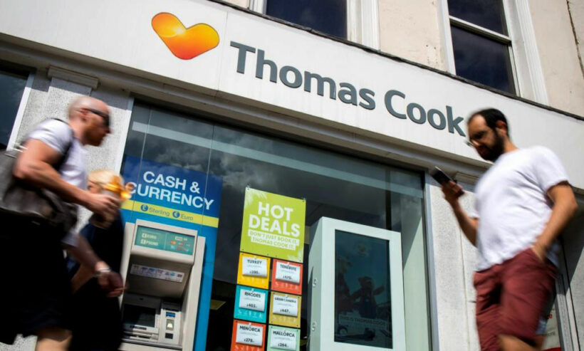 Travel giant Thomas Cook teetering on financial collapse