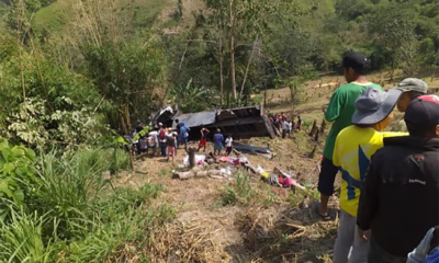 15 killed after truck plummets into ravine in T’boli, Philippines | The Thaiger