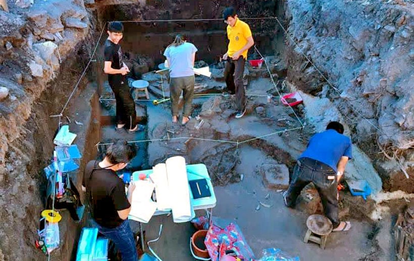 Ancient human skeletons discovered south of Chiang Mai