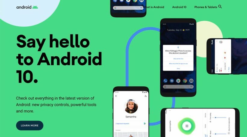 Google ปล่อยอัพเดต Android 10 แล้ว Pixel ได้เปิดงาน ฟีเจอร์ใหม่ๆมากมาย | The Thaiger