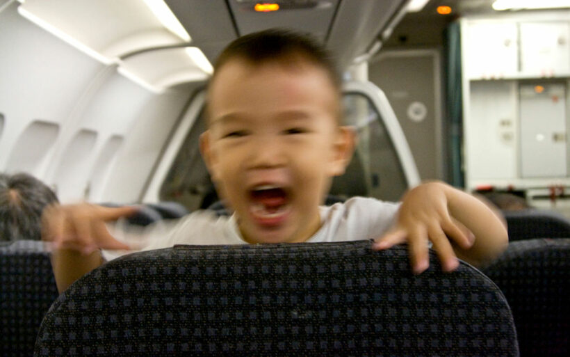 Japan airlines offering a seat map to avoid screaming kids