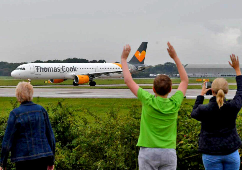 UK travel giant Thomas Cook collapses leaving 150,000 holiday-makers stranded