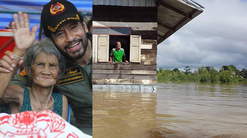 ธารน้ำใจบรรเทาน้ำท่วมอุบล บิณฑ์ บรรลือฤทธิ์ เผยยอดบริจาคทะลุ 50 ล้านบาท | The Thaiger