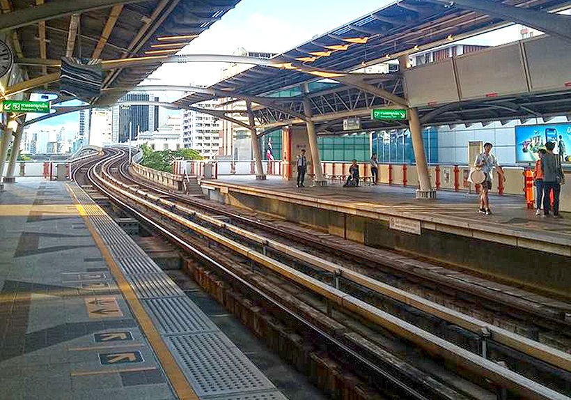 คมนาคมคืนความสุข จ่อลดค่าตั๋วรถไฟฟ้า สายสีม่วง-น้ำเงิน สูงสุด 40% | The Thaiger
