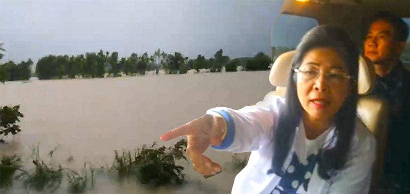 ทุกข์ประชาชนรอไม่ได้ เพื่อไทยลงพื้นที่ร้อยเอ็ด ตรวจน้ำท่วม | The Thaiger