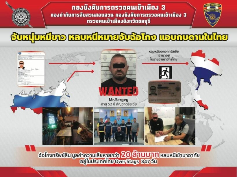 Russian wanted by Interpol arrested in Thailand