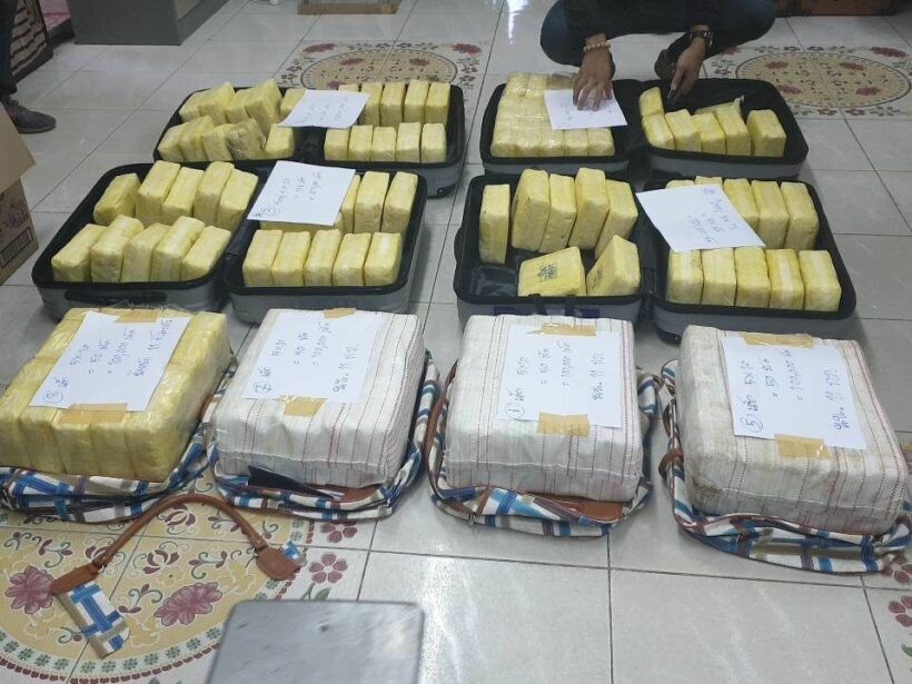 รวบอดีตทหารอุกอาจขนยาบ้านับล้านเม็ด | News by The Thaiger