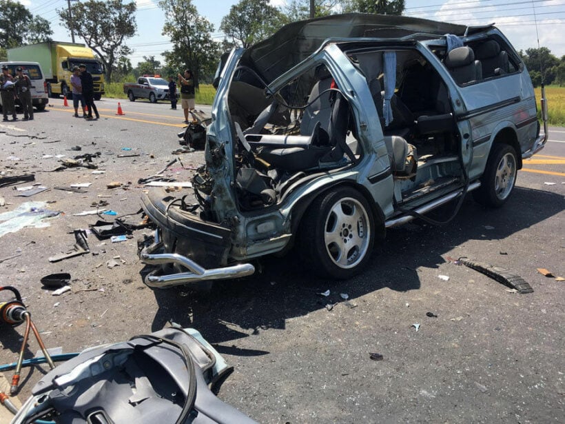 Ubon Ratchathani collision kills seven, seriously injures four