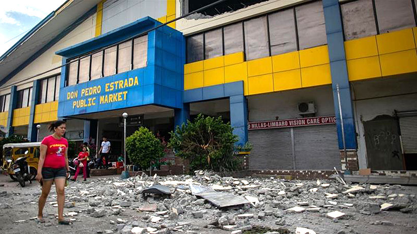 Powerful 6.4 earthquake kills five in the Philippines