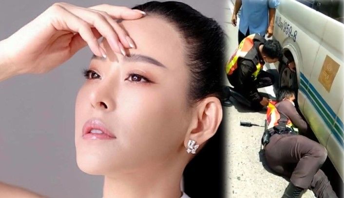 ตามไปดู ส.ต.ท. ธีรพงษ์ ตำรวจที่หนิง ปณิตา กล่าวหาไม่ยอมเขียนใบสั่ง | The Thaiger