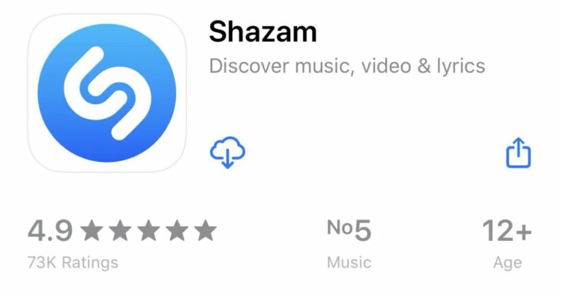 ยกเครดิตให้ Apple ช่วย Shazam มีฐานผู้ใช้และผลกำไรเพิ่มขึ้น | The Thaiger