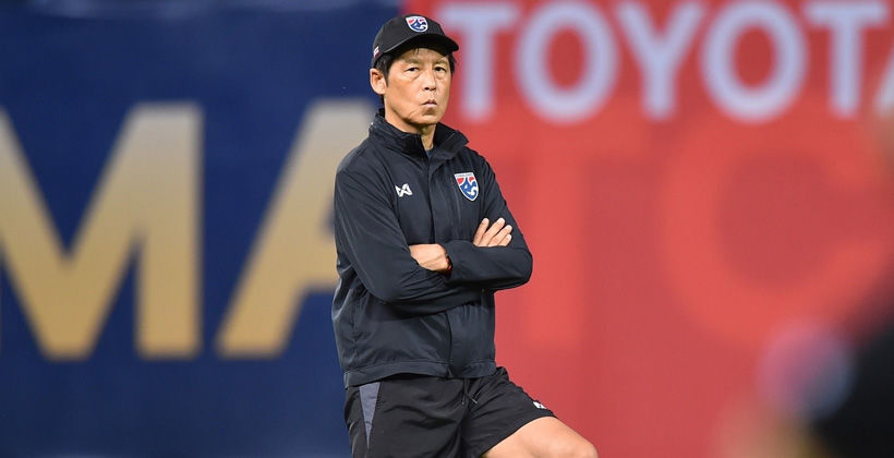 ชมภาพ ทีมชาติไทย ฝึกซ้อมวันที่สอง เตรียมฟัด คองโก-ยูเออี | The Thaiger