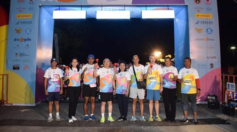 The 15th Mai Khao Marine Turtle fun run attracts more than 4,000 runners