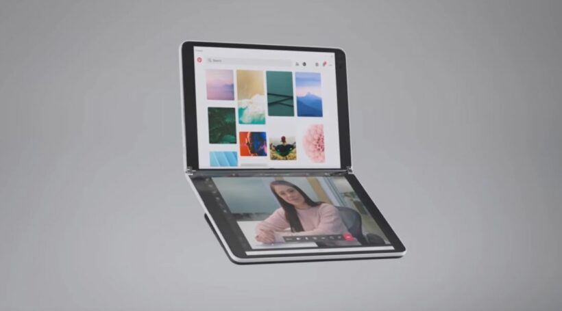 Microsoft เผยโฉมพี่น้องจอคู่ Surface Neo และ Surface Duo โหลด App Store ได้ด้วย | The Thaiger
