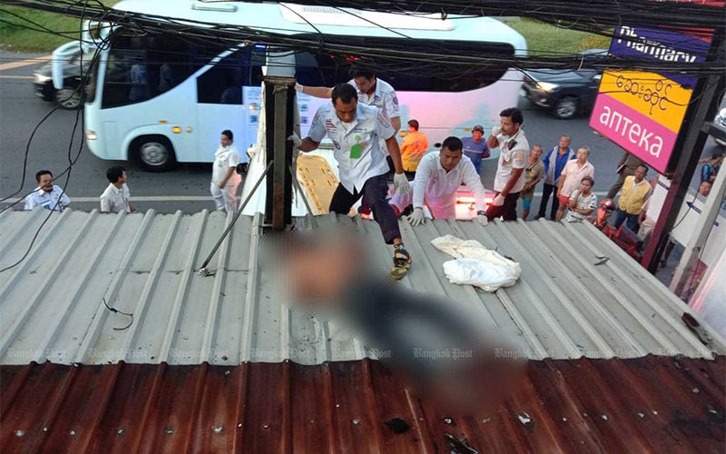 Phuket burglar dies after jump in Thalang