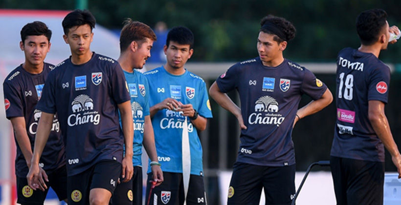 ‘โค้ชหระ’ พา ทีมชาติไทย U23 ซ้อมเตรียมโซ้ย เกษตรฯ พรุ่งนี้ | The Thaiger
