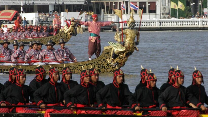 Royal Barge Procession on Bangkok’s Chao Phraya postponed to December 12