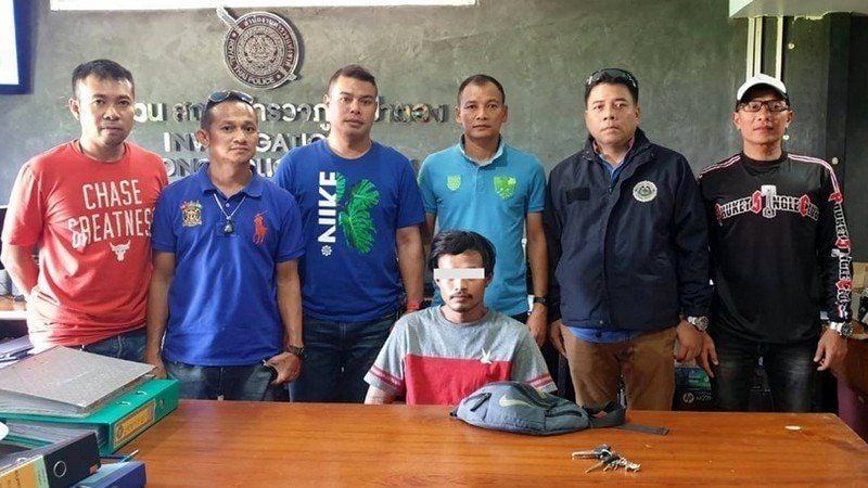 Police arrest dangerous Phuket robber