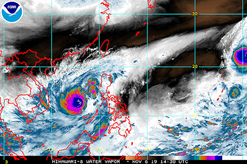 Slow-moving tropical storm Nakri heads towards Vietnam coast