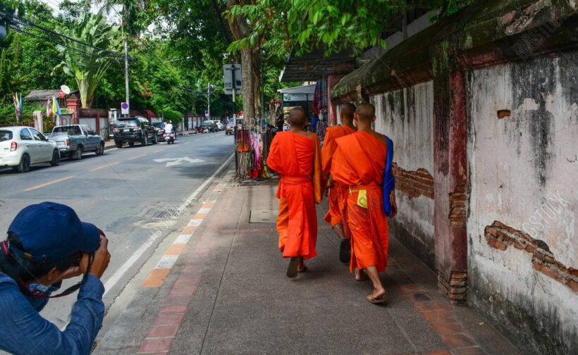 Four Cambodian monks to be deported after raising funds around Krabi