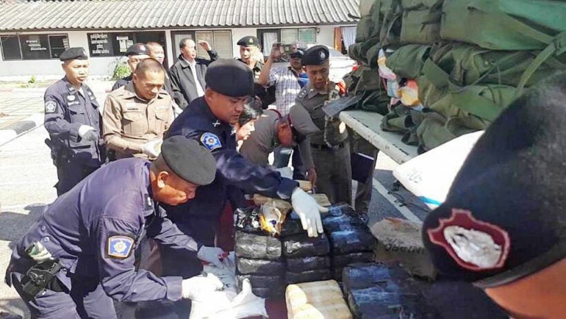 Driver busted with 3 million methamphetamine pills from Chiang Rai