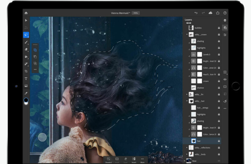 Adobe Photoshop เวอร์ชั่นเต็มสำหรับ iPad พร้อมให้ดาวน์โหลดแล้ว | The Thaiger