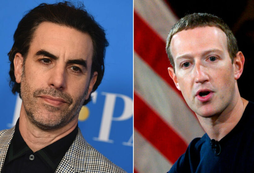 “The greatest propaganda machine in history” – Sacha Baron Cohen slams Facebook