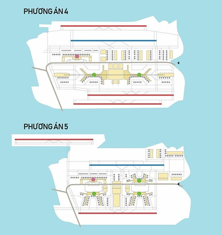 Dự án mở rộng sân bay Nội Bài: Đề xuất 7 phương án | News by Thaiger