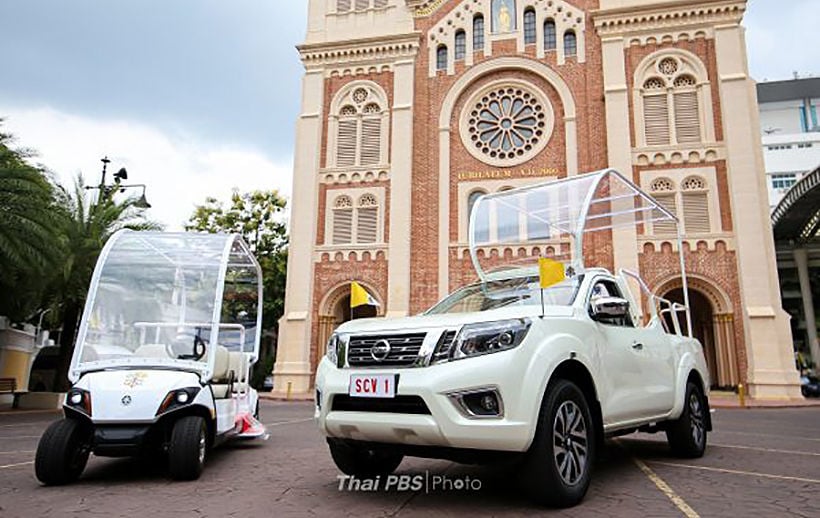 Behold, the Papal Pick-up – Thai popemobile revealed