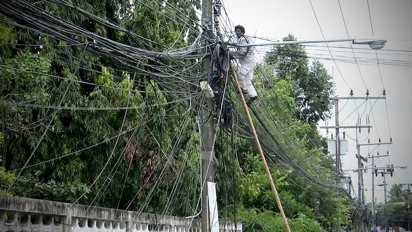 Cabinet go-ahead for 3.6 billion baht spend to put electrical cabling underground