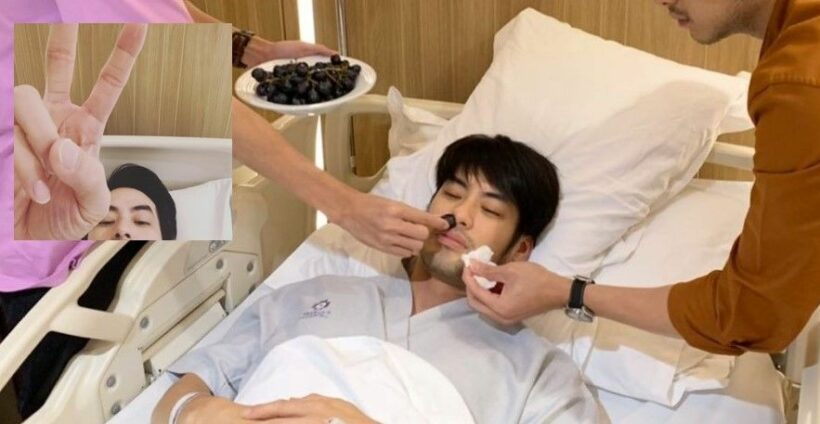 แพทย์คว้านเนื้อบอย ปกรณ์ หลังถูกแมลงกินเนื้อกัด | The Thaiger