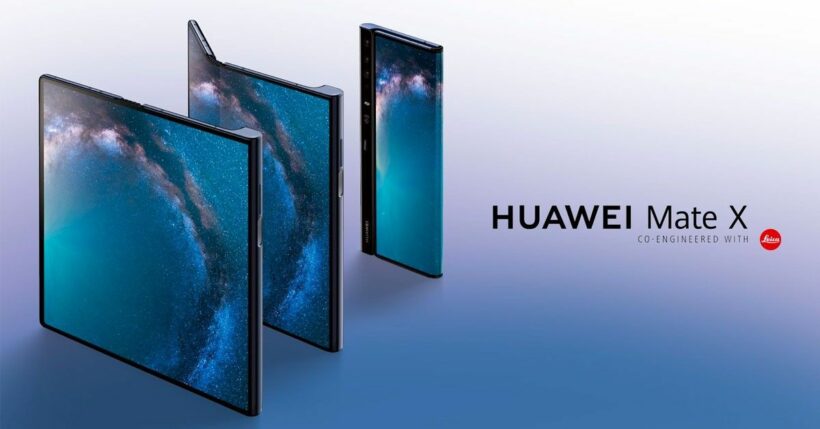 Huawei Mate X เปิดขายวันแรก เกลี้ยงสต็อกในไม่กี่นาที | The Thaiger