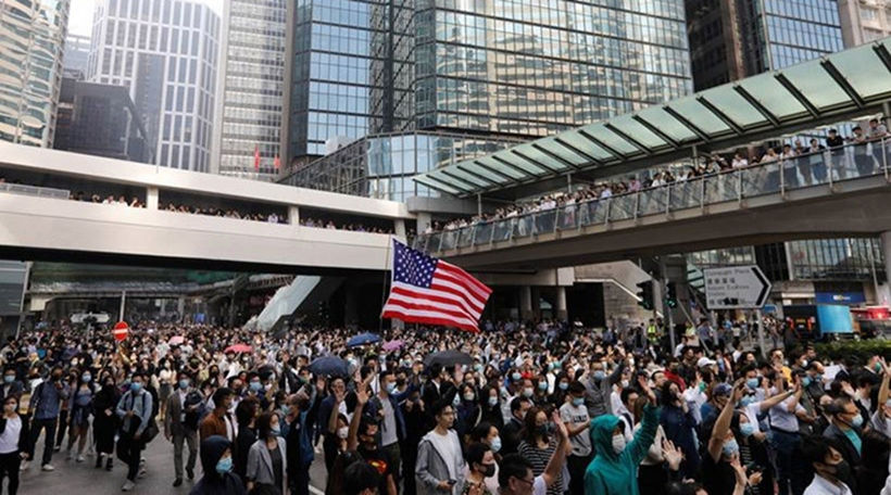 China slams US bill on Hong Kong rights