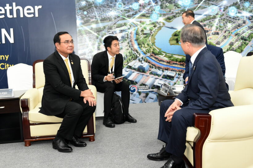 พลเอกประยุทธ์ร่วมพิธีเปิดโครงการ Busan Eco-Delta Smart City ณ เมืองปูซาน | The Thaiger