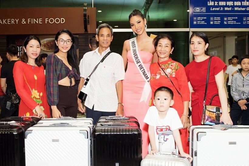 Hoàng Thùy lên đường dự thi Miss Universe 2019 | News by Thaiger