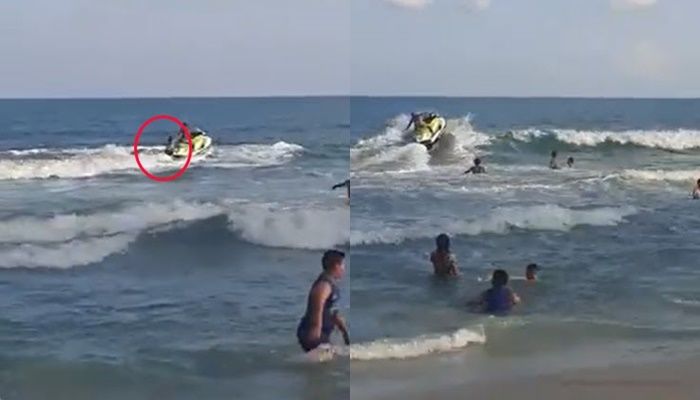 หวุดหวิด เด็กชายจมน้ำหาดเฉวง เกาะสมุย ได้หนุ่มขี่เจ็ตสกีช่วยชีวิตได้ทัน | News by The Thaiger