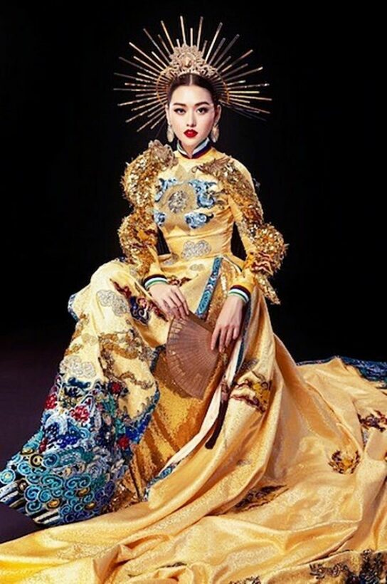 Tường San thắng giải trang phục dân tộc và lọt vào Top 8 ở "Hoa hậu Quốc tế 2019" | News by Thaiger