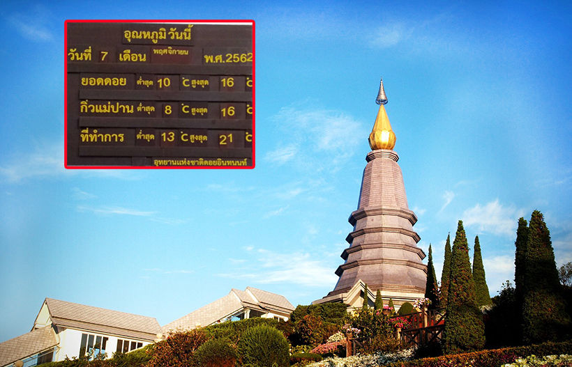 ชวนเที่ยวเหนือ ดอยอินทนนท์เช้านี้ 10 องศา | The Thaiger