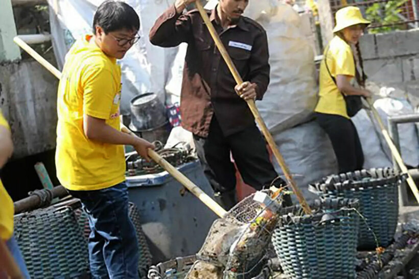 80% of garbage in the sea comes from the waterways of Thailand’s cities and towns