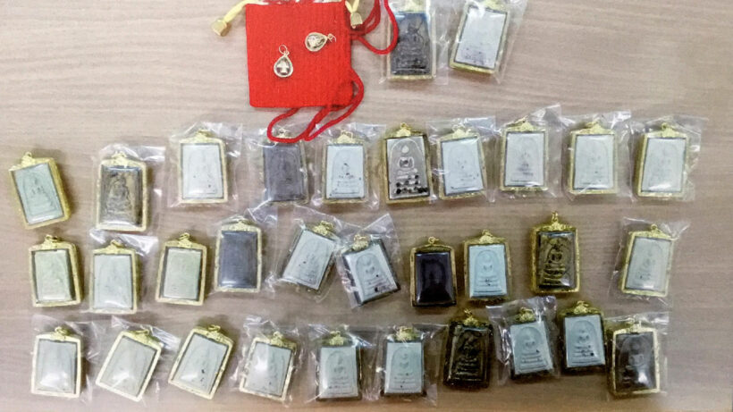 Chonburi police arrest nine Chinese nationals for alleged amulet scam