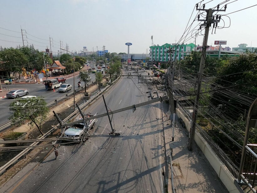 Late night party blamed for major road incident east of Bangkok | News by Thaiger