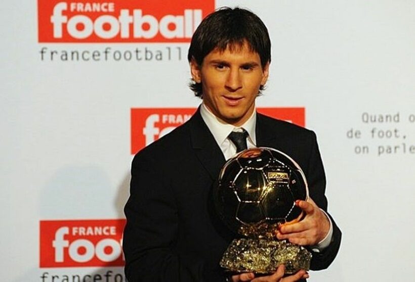 Nhìn lại 6 lần nâng cao danh hiệu Quả bóng vàng của Lionel Messi | News by Thaiger